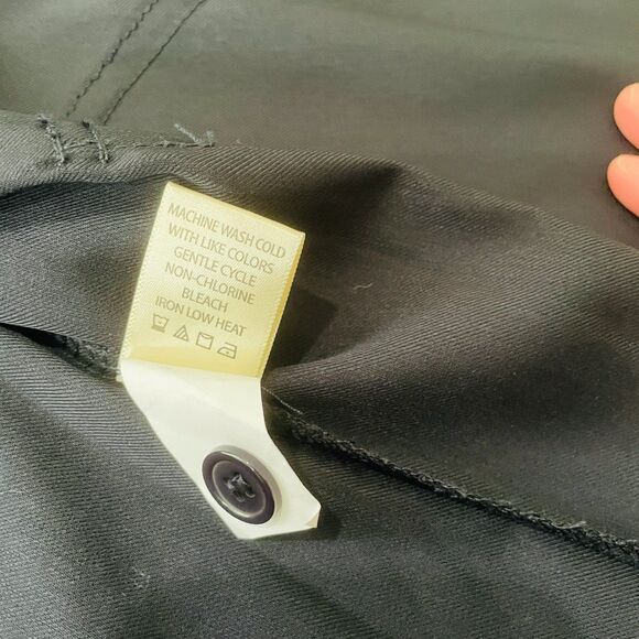 Max Studio Women's Size M Navy Blue Open Front Cardigan Long Sleeve Pockets - Picture 6 of 8